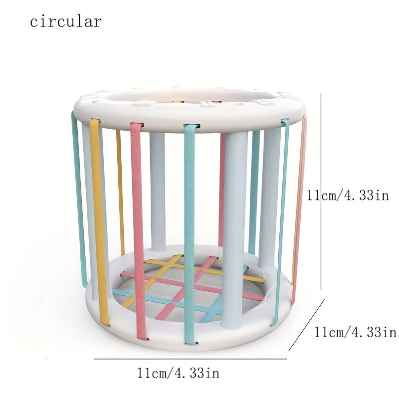 Rainbow Cecile Toy Educational Folding Music Baby Grasping Shape