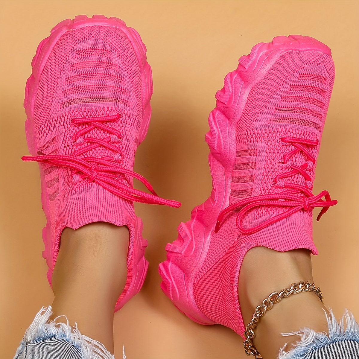 Octopus Sneakers Mesh Breathable Non Slip Running Shoes