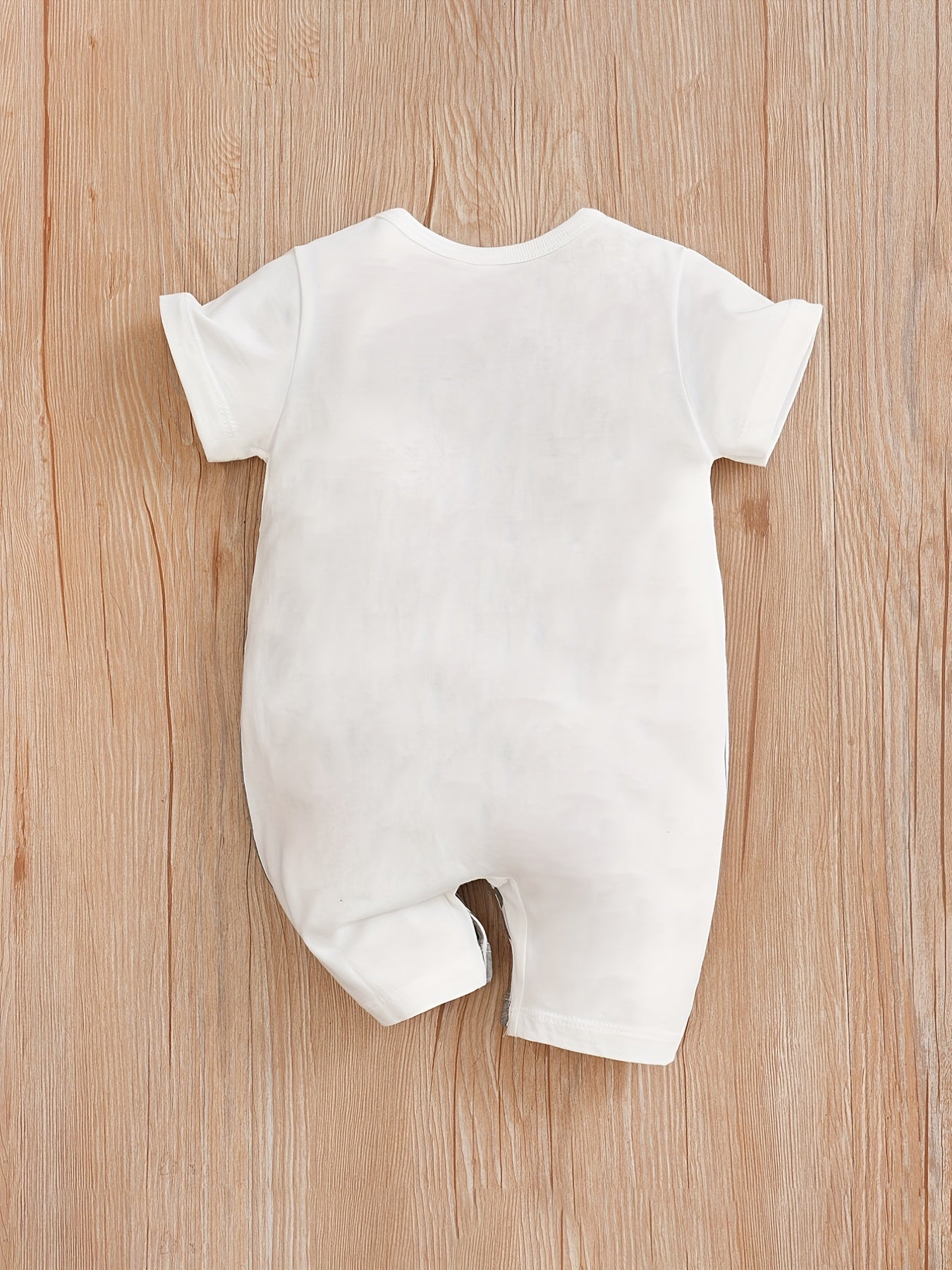 Mouse Print Baby Boys Long Sleeve Jumpsuit