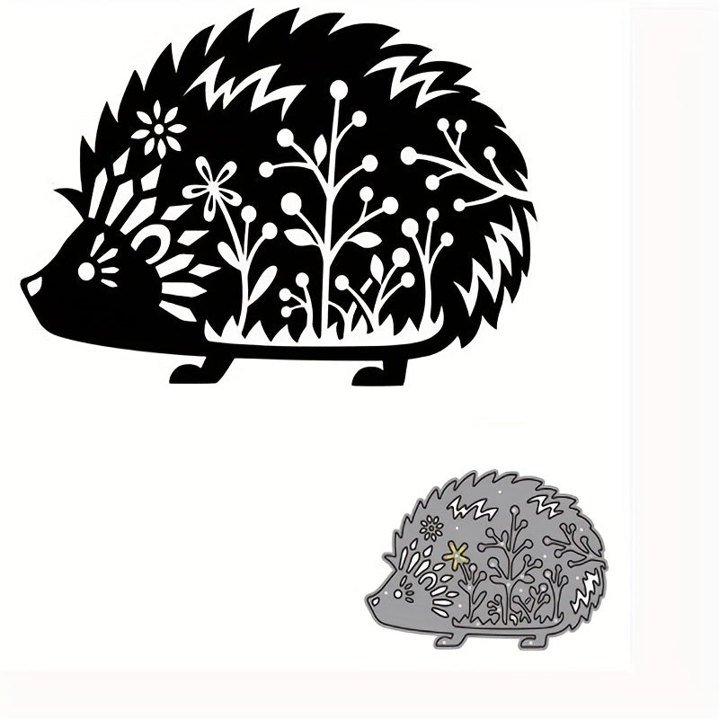 1pc Hedgehog Turtle Metal Cutting Dies Stencil For Greeting Card Decoration