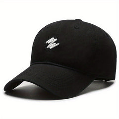 Embroidery Baseball Cap Solid Casual Dad Hat Unisex Adjustable Sun Hats