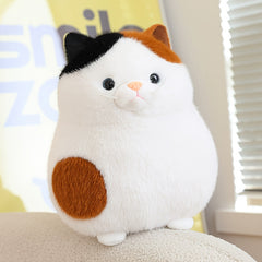 Fluffy Kitten Plush Doll Soft Stuffed Animal Perfect Gift for Teens