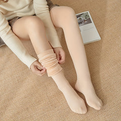 Plush Lined Thigh High Socks Over The Knee Stockings