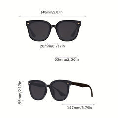 Men's Large Frame Sunglasses UV Resistant Glasses