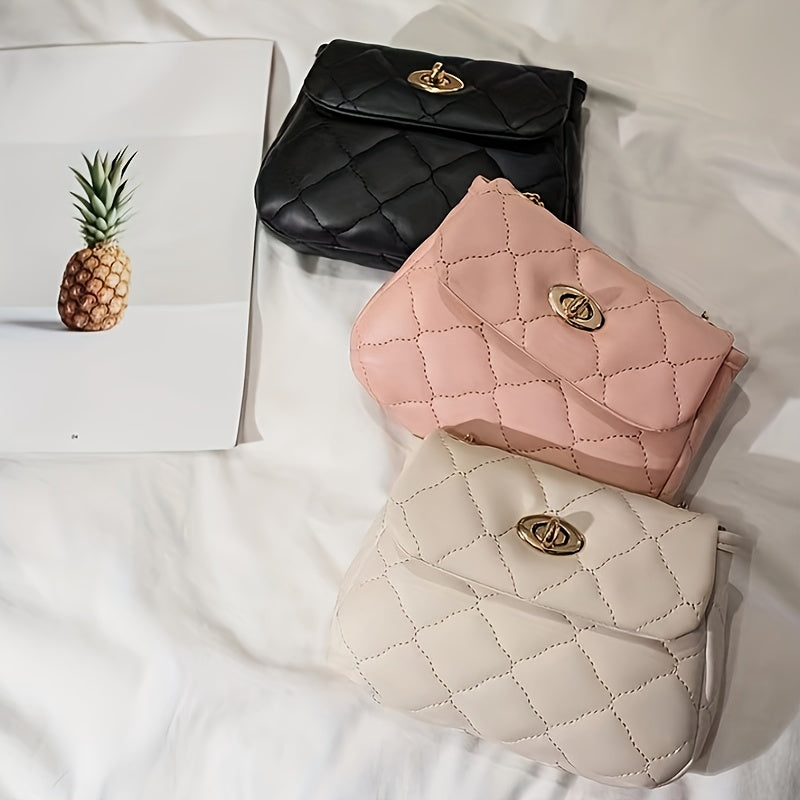Cloud Quilted Crossbody Bag Chain Shoulder Bag Small Flap Purse