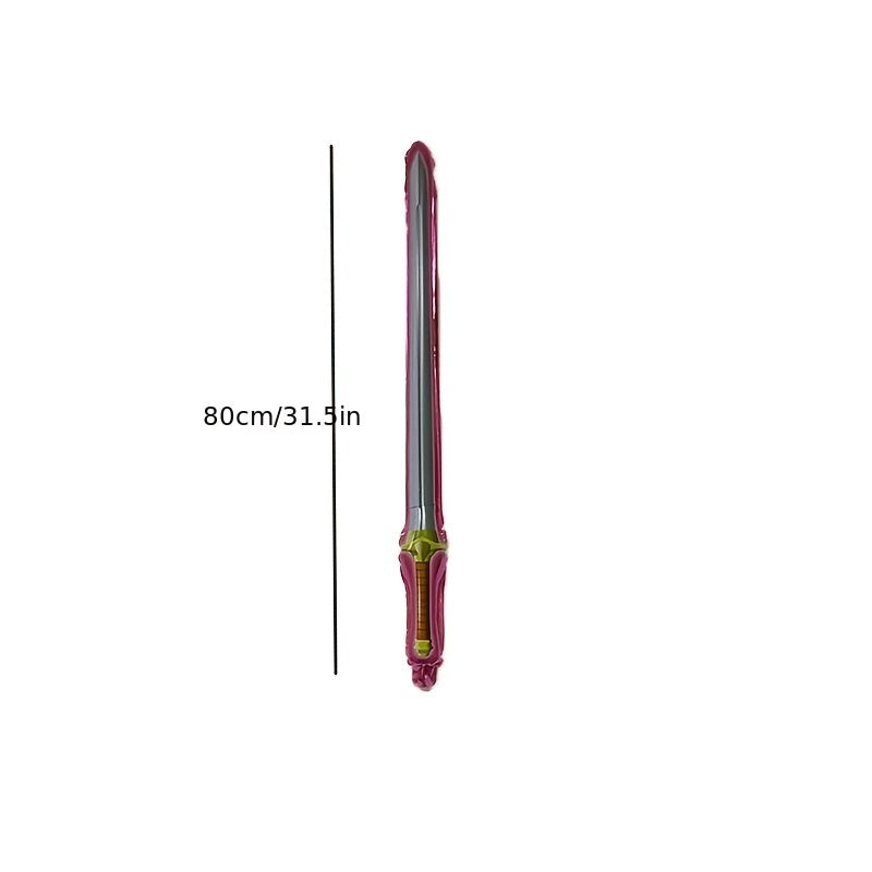 8pcs Inflatable Treasure Sword Balloons Kids Birthday Party Toys