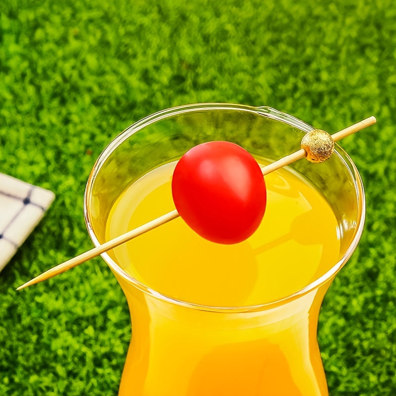 100 Bamboo Cocktail Picks for Appetizers and Parties