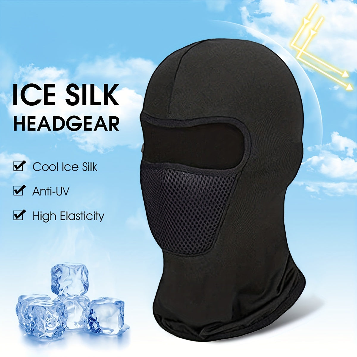 Unisex Balaclava Windproof UV Protection for Cycling & Skiing