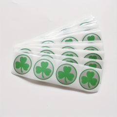 100pcs 1 Inch Round Colors Scratch Off Stickers - Golden, Silver, Gray, Red