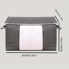 Large Capacity Clothes Storage Box Lightweight Organizer Dustproof