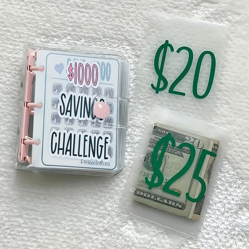 Savings Challenge Binder Envelope Budget Mini Cash Envelopes