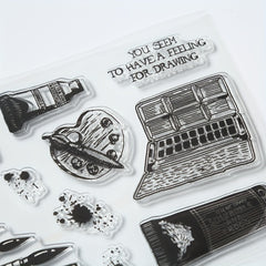Cartoon Stamp Art Tools for Cards Journals Scrapbooks