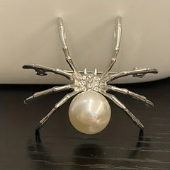 Exaggerated Spider Brooch Pin