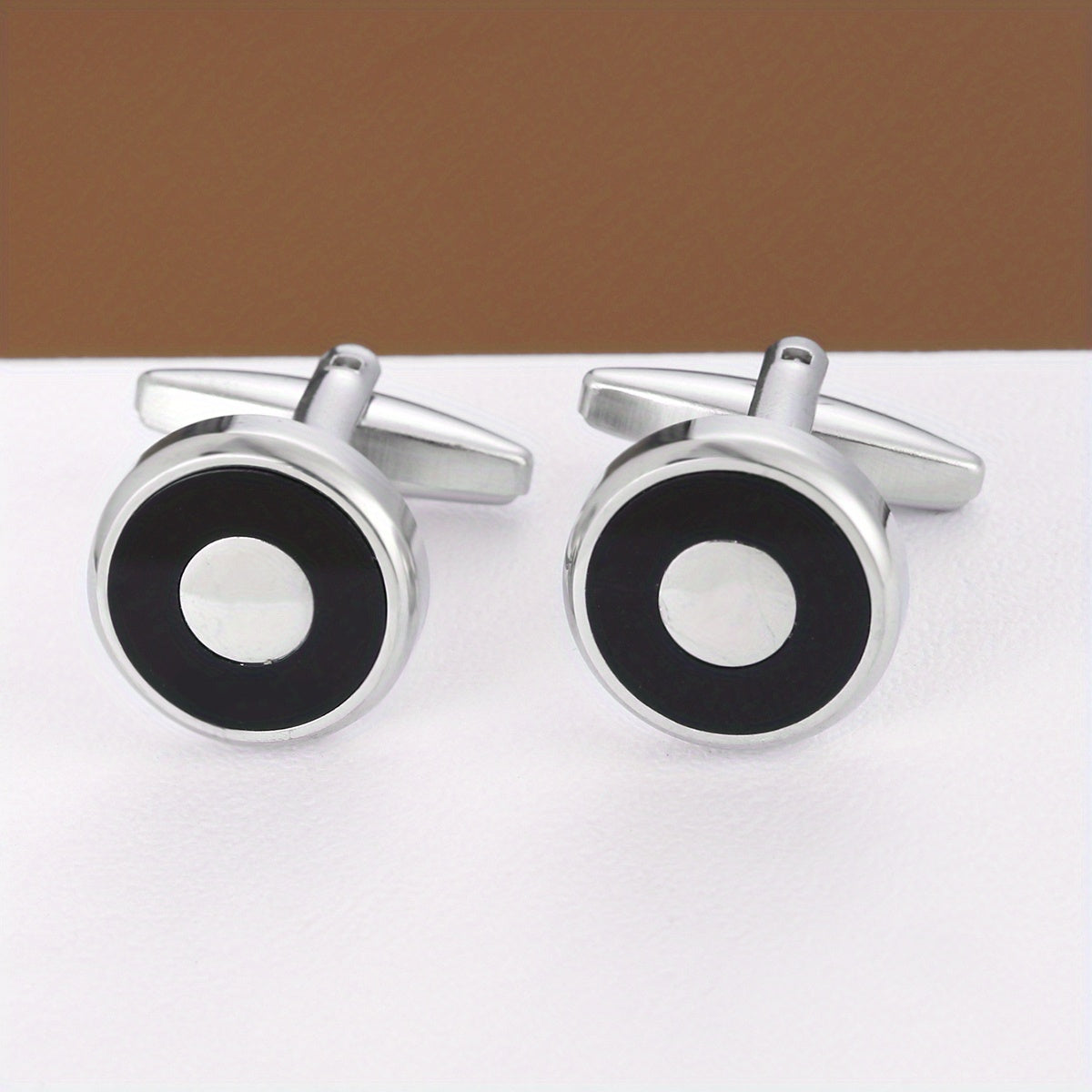 Romantic Round Cufflinks Business For Men