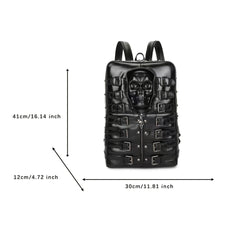 Gothic Skull Backpack Horror Large Capacity Travel Daypack