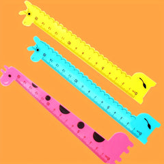 Cute Giraffe Straightedge Ruler for Students