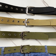 Men's Rapid Drying Nylon Canvas Belt for Outdoor Sports