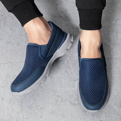 Men's Breathable Slip-On Loafer Shoes Lightweight Sneakers