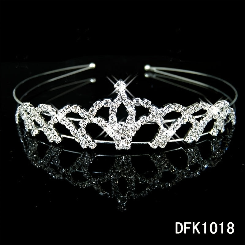Rhinestone Wedding Headband Bridal Tiara Wedding Headpiece Bride Accessory