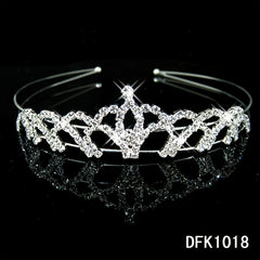Rhinestone Wedding Headband Bridal Tiara Wedding Headpiece Bride Accessory