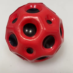 Moon Shape Porous Bouncy Ball High Bouncing Space Ball Sport Training Ball
