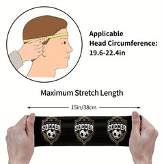 Unisex Sports Headband Sweat Wicking Polyester Yoga Gym Running Outdoor