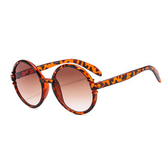 Large Frame Vintage Sunglasses UV400 Sunscreen