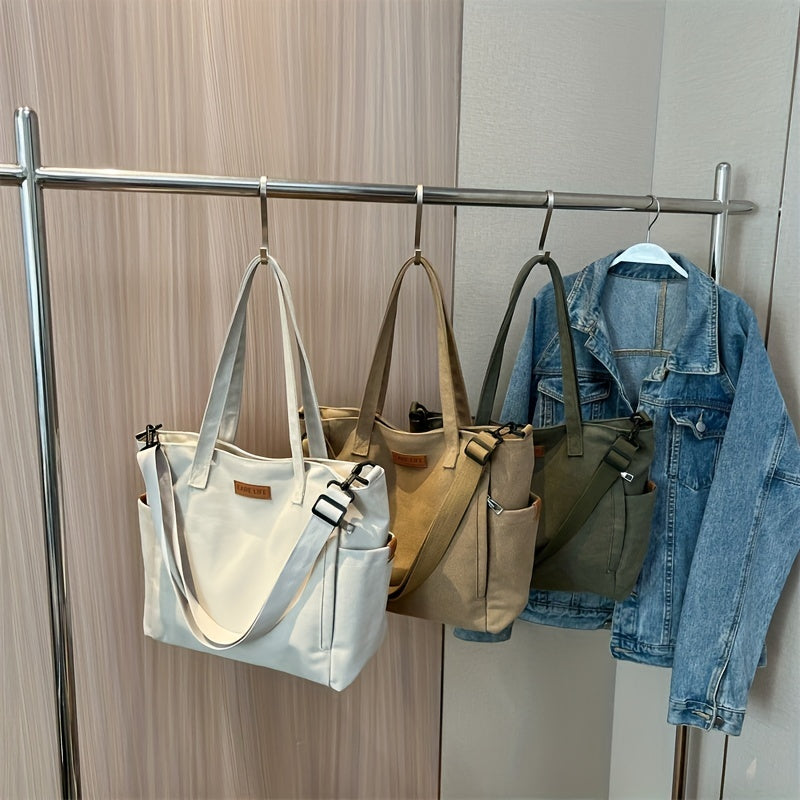 Vintage Crossbody Bag Retro Canvas Shoulder Tote Bag