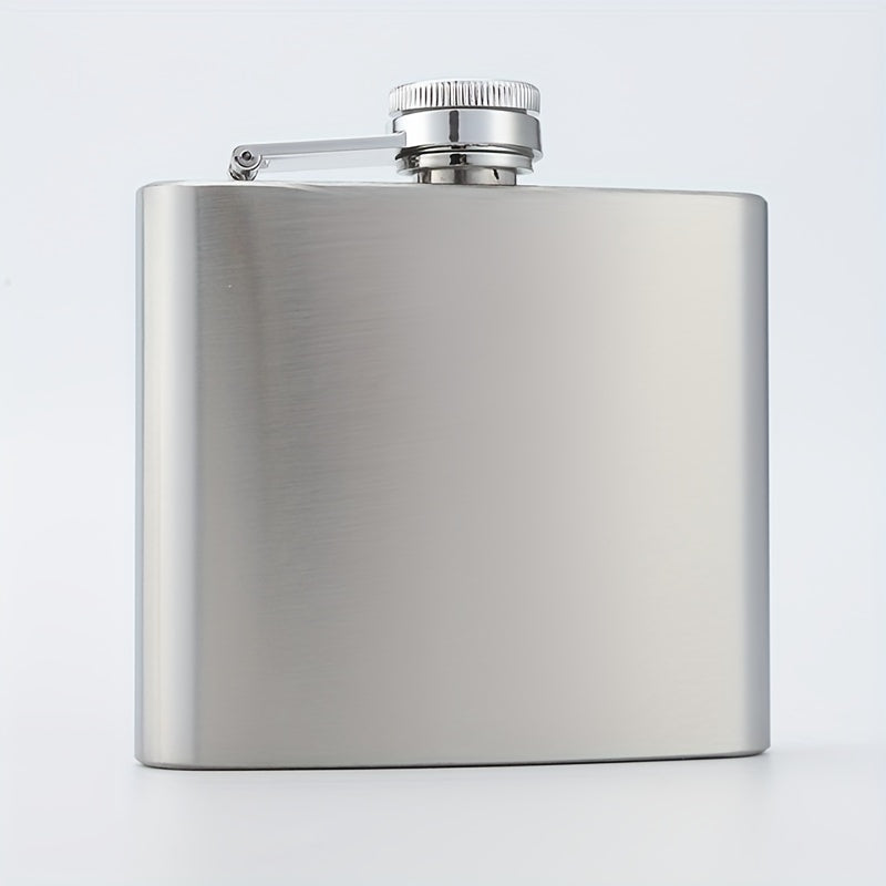 Stainless Steel Hip Flask Portable Alcohol Bottle for Adventures Whisky Vodka