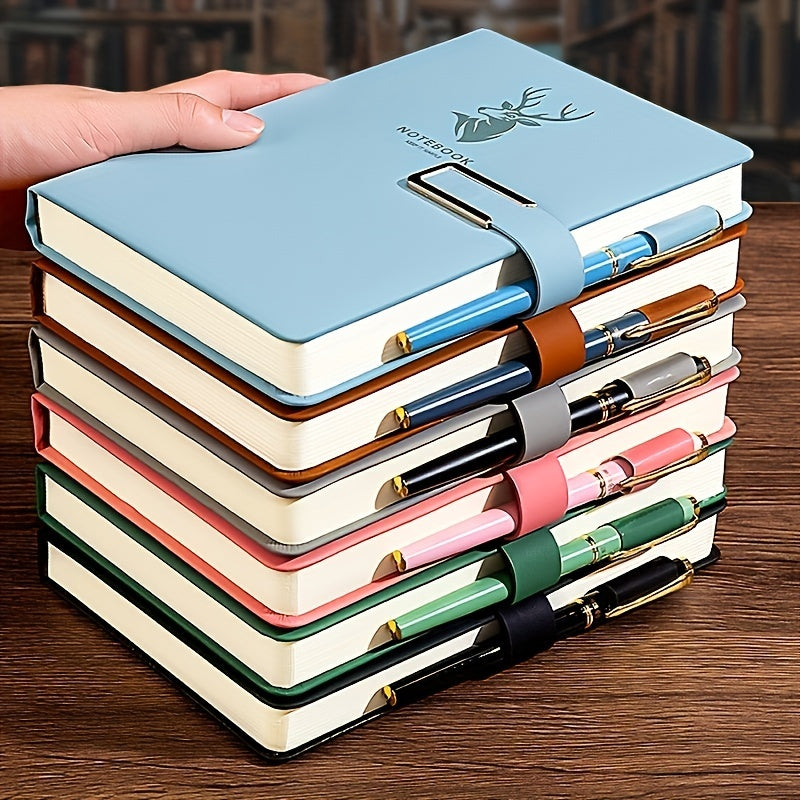 High-Quality A5 Notebook with Buckle for Office and Student Use