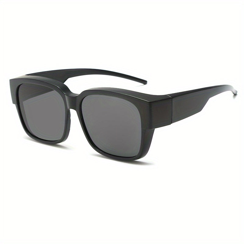 Men's Square Frame Polarized Sunglasses UV400 Sports Fishing Driving Beach Party