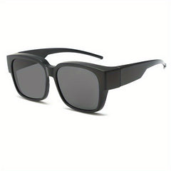 Men's Square Frame Polarized Sunglasses UV400 Sports Fishing Driving Beach Party
