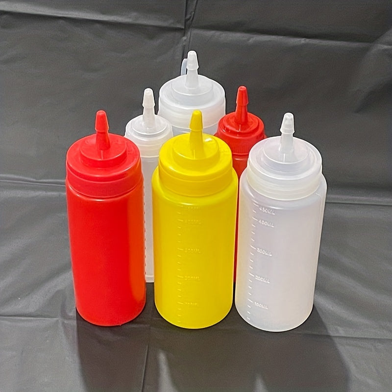 1pc Squeeze Bottles Condiment Sauce BBQ Baking Roasting Camping Picn