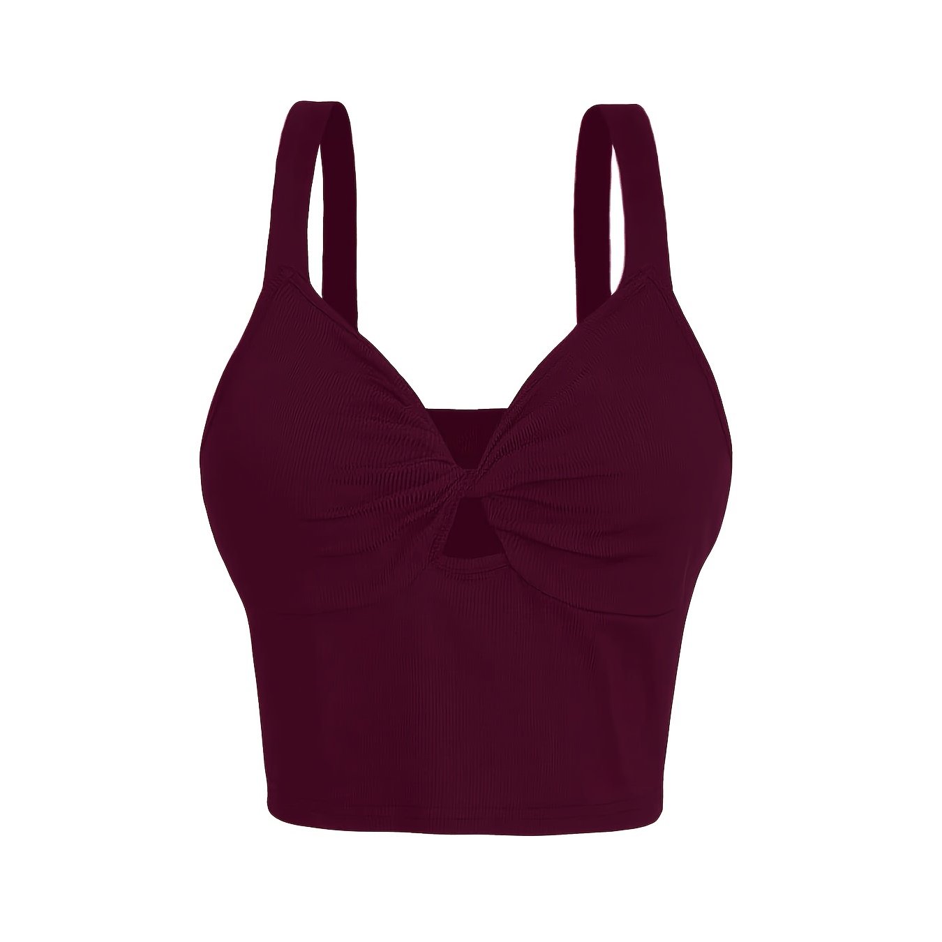  Sexy V Neck Twist Front Cami Top