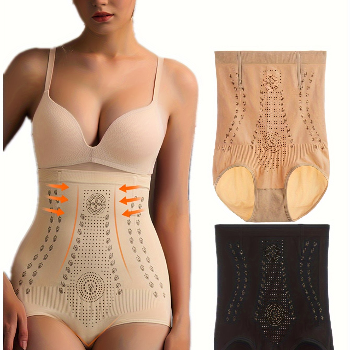 High Waist Shaping Panties Tummy Control Compression Panties Women's Underwear