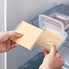 Plastic Cheese Storage Container for Freshness