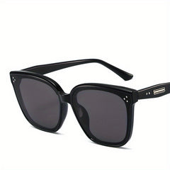 Men's Square Large Frame Glasses Mixed PC Sunglasses 4137