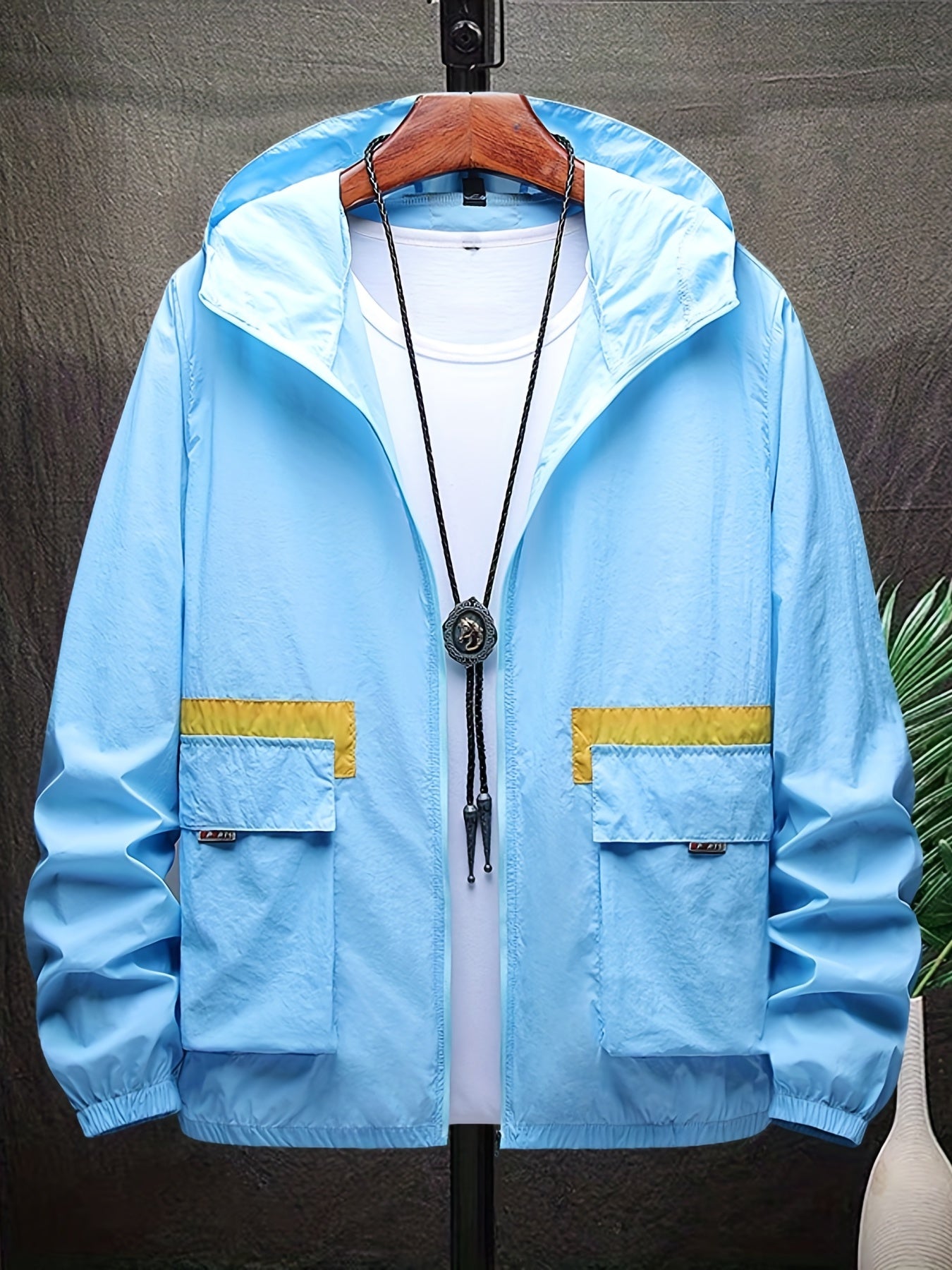 Men's Lightweight Windbreaker Sun Jacket