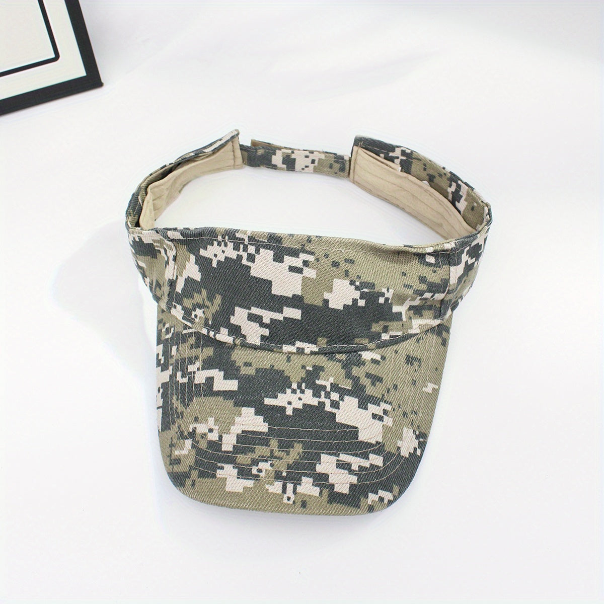 Camouflage Tactical Visor Hat Lightweight UV Protection Running Hat