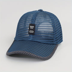 Mesh Hollow Out Baseball Cap Unisex Thin Breathable Quick Drying Sports Sun Hat