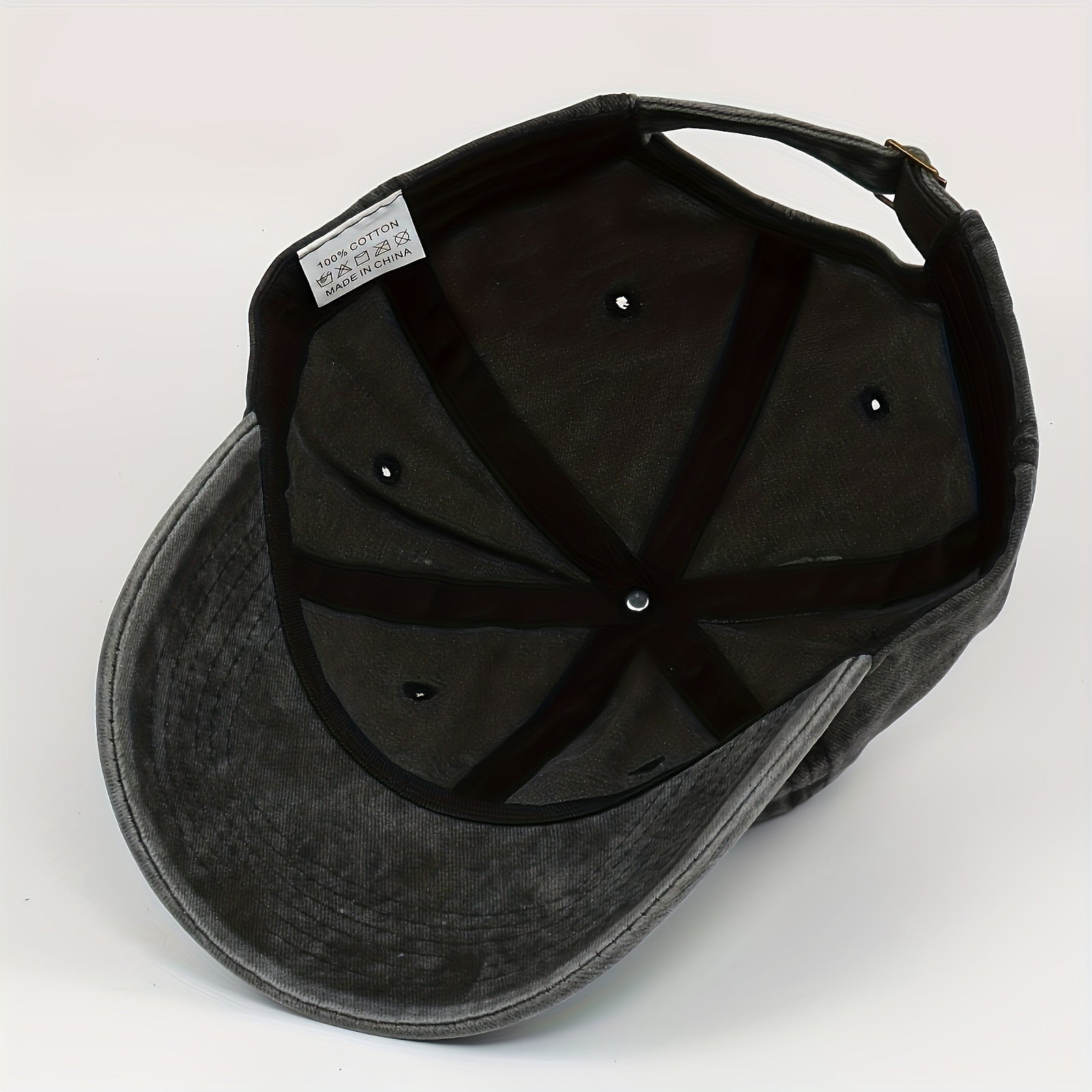 Casual Washed Cotton Baseball Cap Sun Hat Men Women