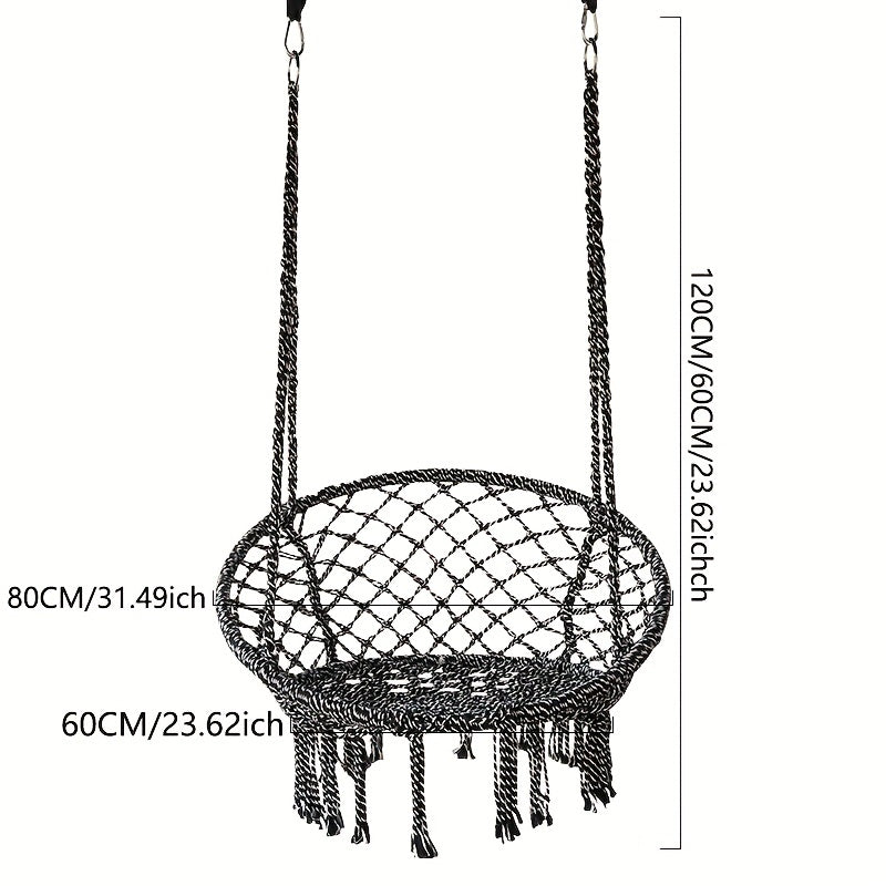 1pc Hammock Chair Reinforced Anti-rollover & Breathable