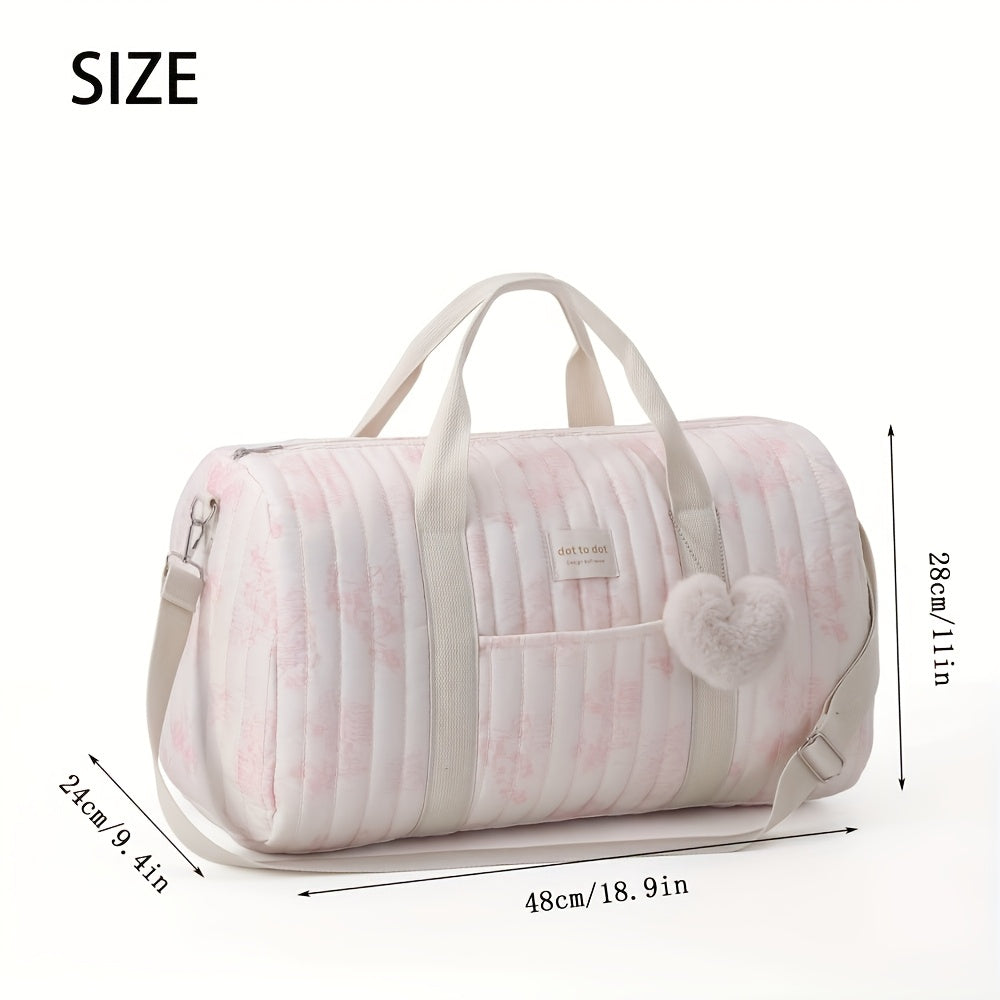 Floral Mommy Bag - Versatile Storage, Two Styles, Essential for Youngsters