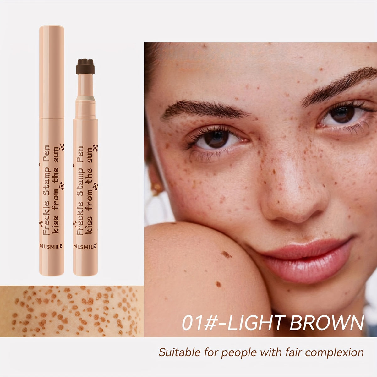 Natural Freckle Pen Waterproof Smudgeproof Makeup