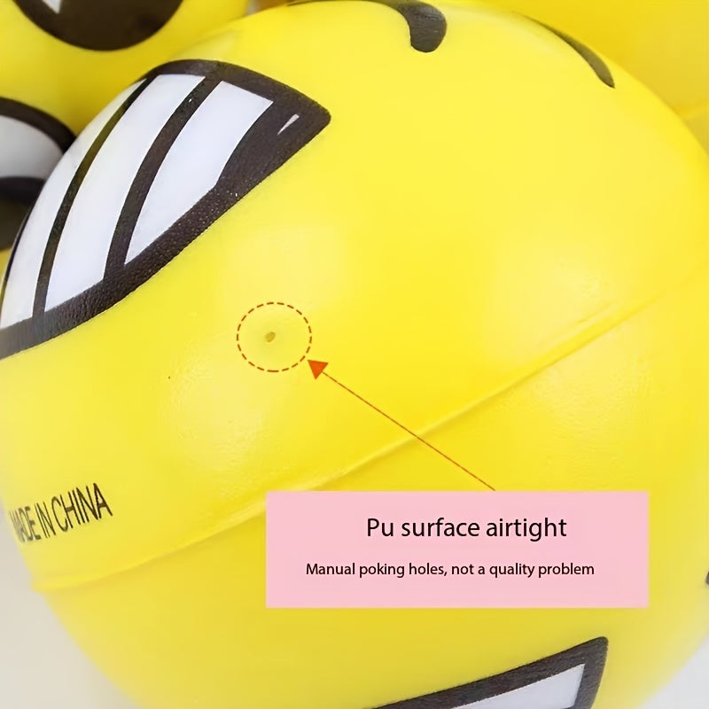 Smiling Face Pressure Ball PU Ball Elastic Ball Foam Decompression