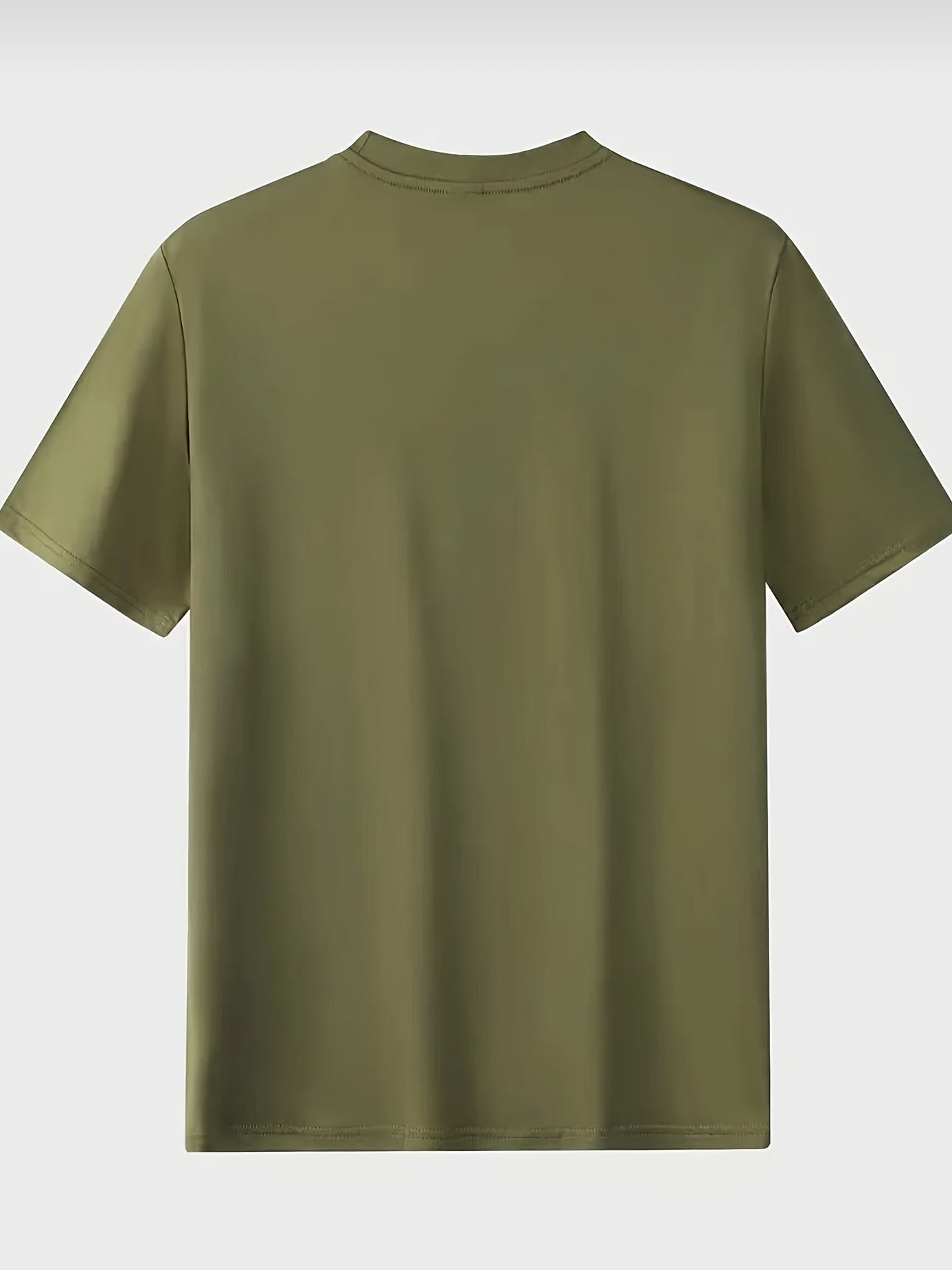 Just Stay Print Men's Graphic Crew Neck Active T shirt