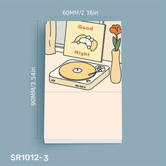 Cute Cartoon Sticky Notes To Do List Planner School Supplies