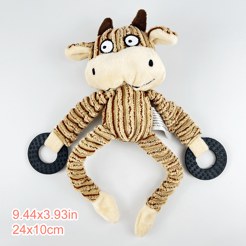 Plush Dog Toy Bear Monkey Puppy Toys for Dogs