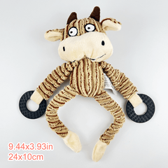 Plush Dog Toy Bear Monkey Puppy Toys for Dogs