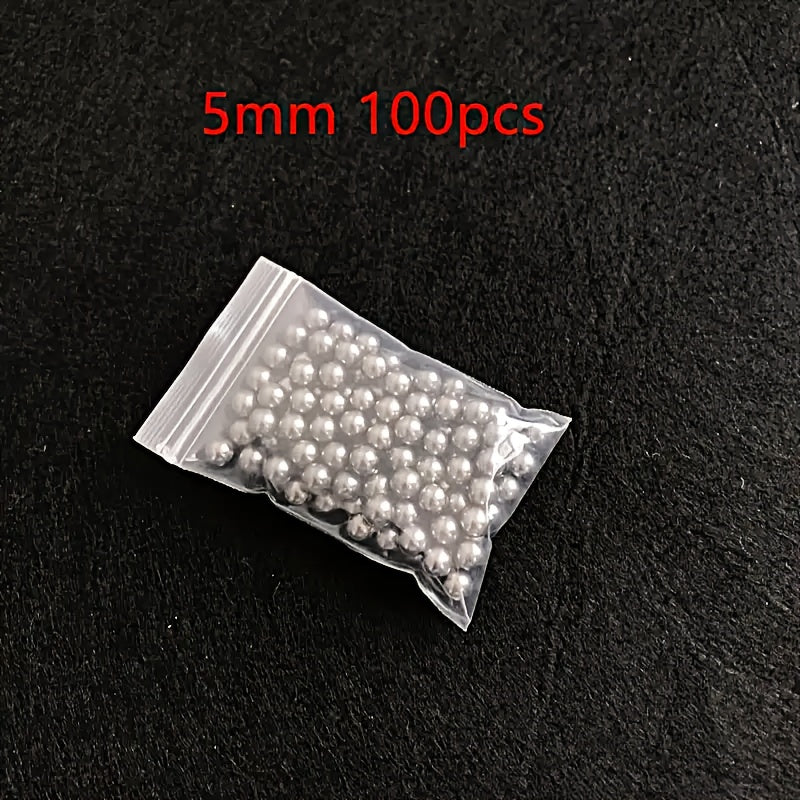 100pcs 5mm & 6mm Carbon Steel Beads for Bicycle Bearings